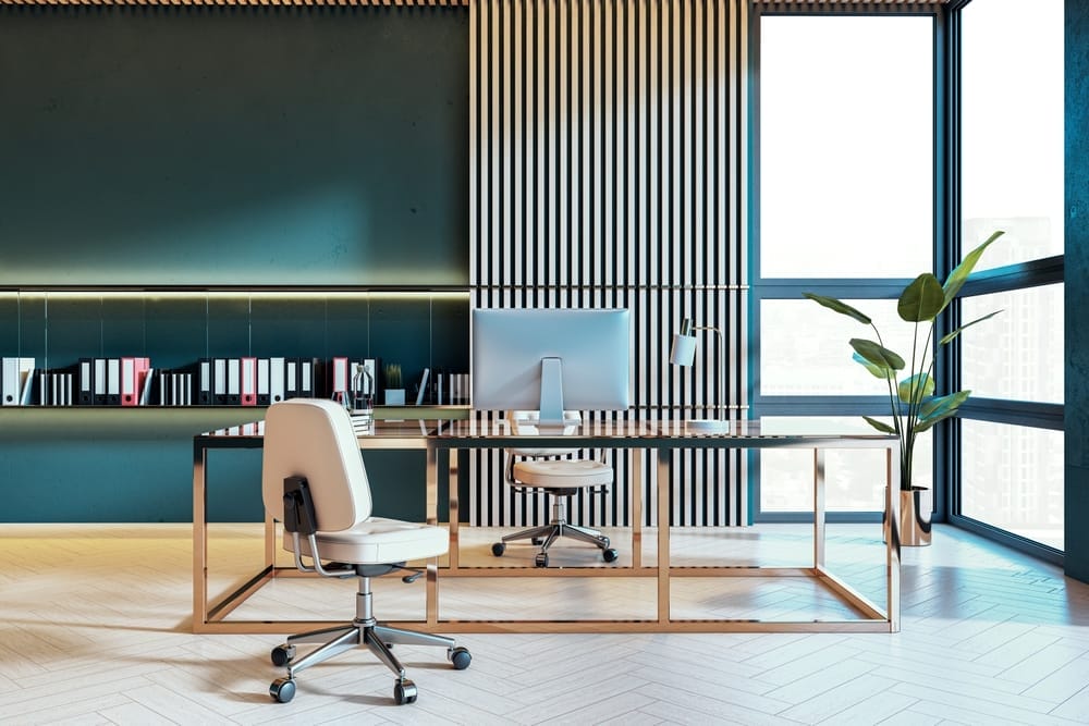 Photo of an empty office